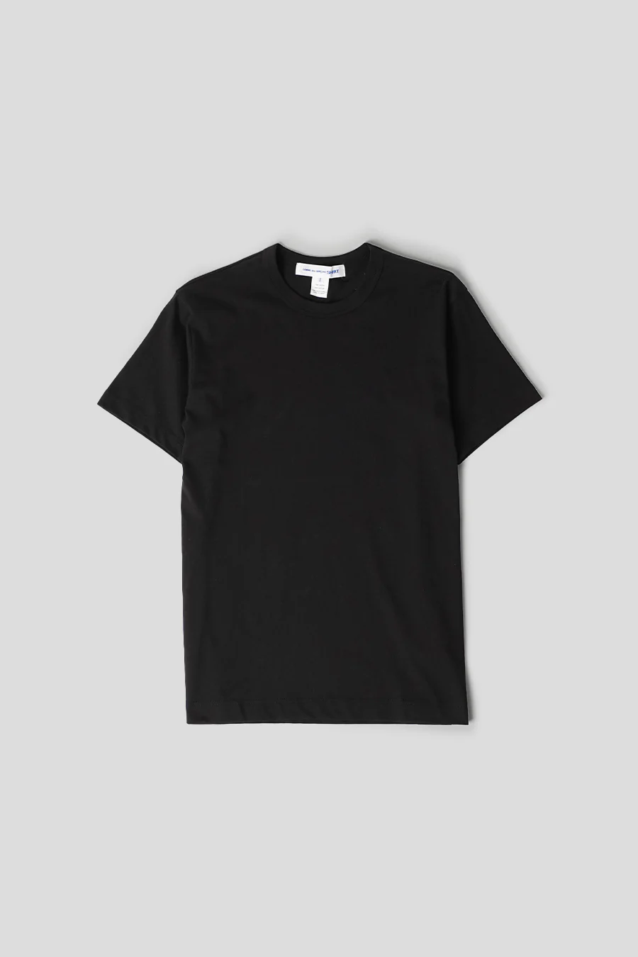 T-SHIRT CDG SHIRT UNI NOIR