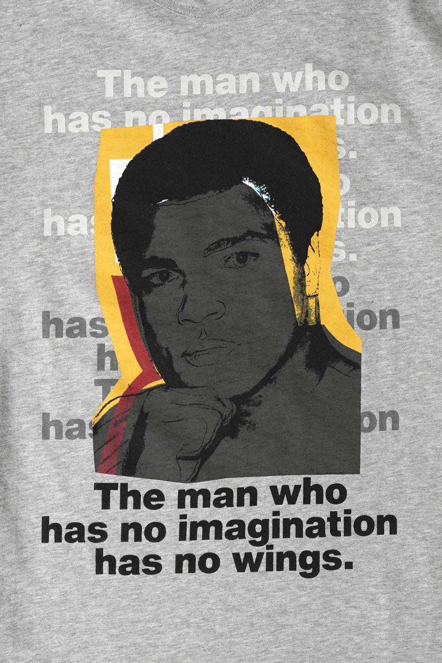 T-SHIRT MOHAMMED ALI GRIS CHINÉ - Image 2