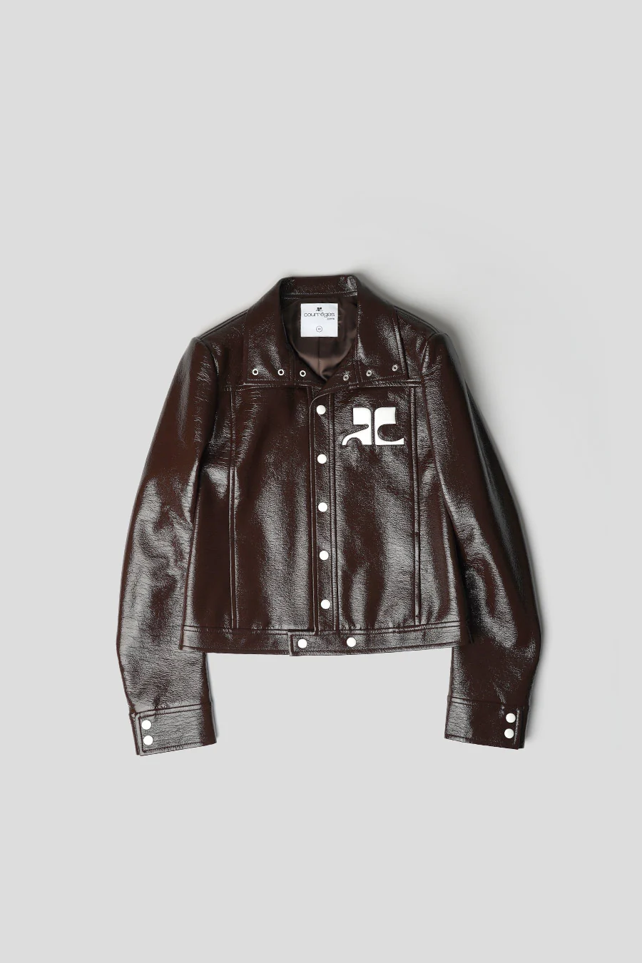 VESTE VINYLE RÉEDITION CHOCOLAT