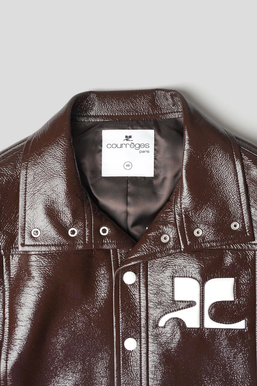 VESTE VINYLE RÉEDITION CHOCOLAT - Image 3