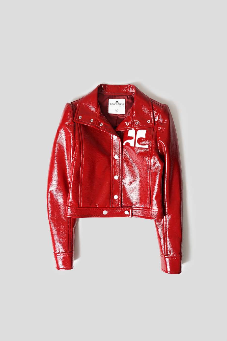 BLOUSON VINYLE RÉEDITION ROUGE