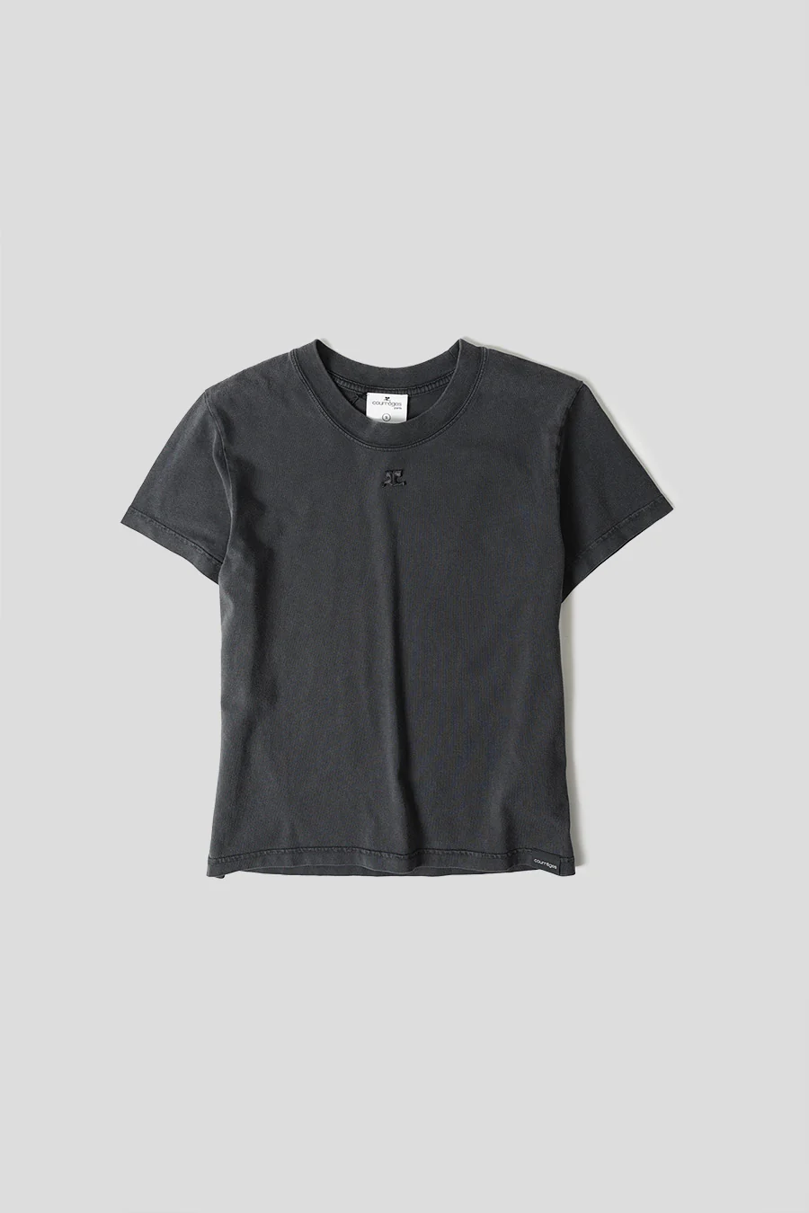 T-SHIRT CLASSIQUE AC GRIS FONCÉ