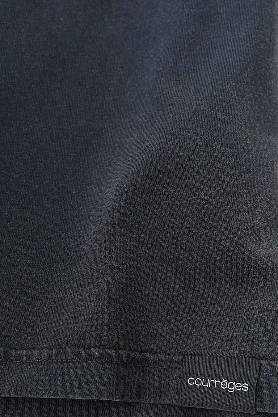 T-SHIRT CLASSIQUE AC GRIS FONCÉ - Image 3