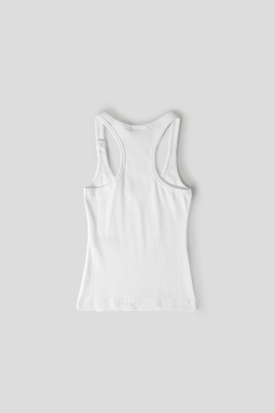 DĂBARDEUR BUCKLE 90'S RIB BLANC - Image 4