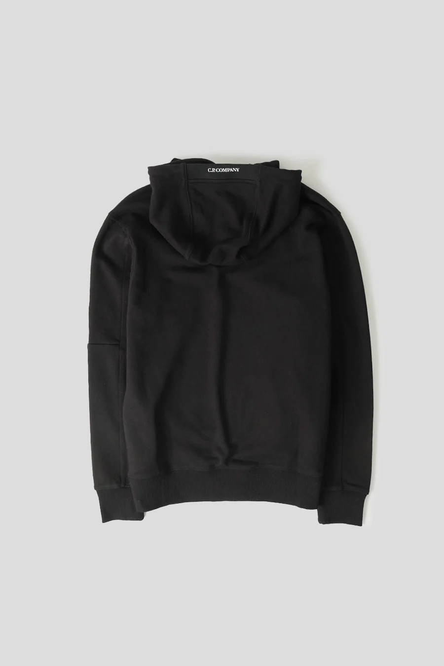HOODIE DIAGONAL RAISED FLEECE NOIR - Image 3