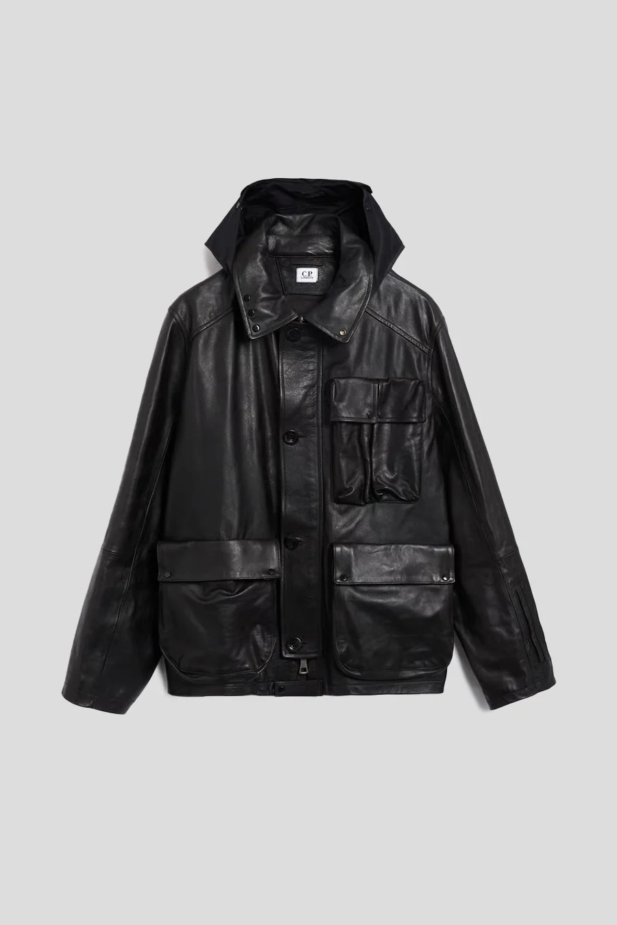 VESTE EN CUIR MILLE NOIRE