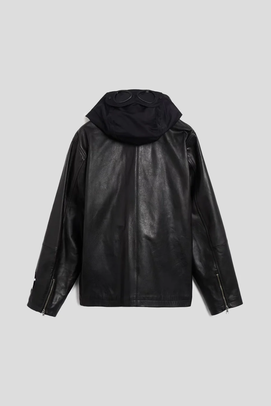 VESTE EN CUIR MILLE NOIRE - Image 3