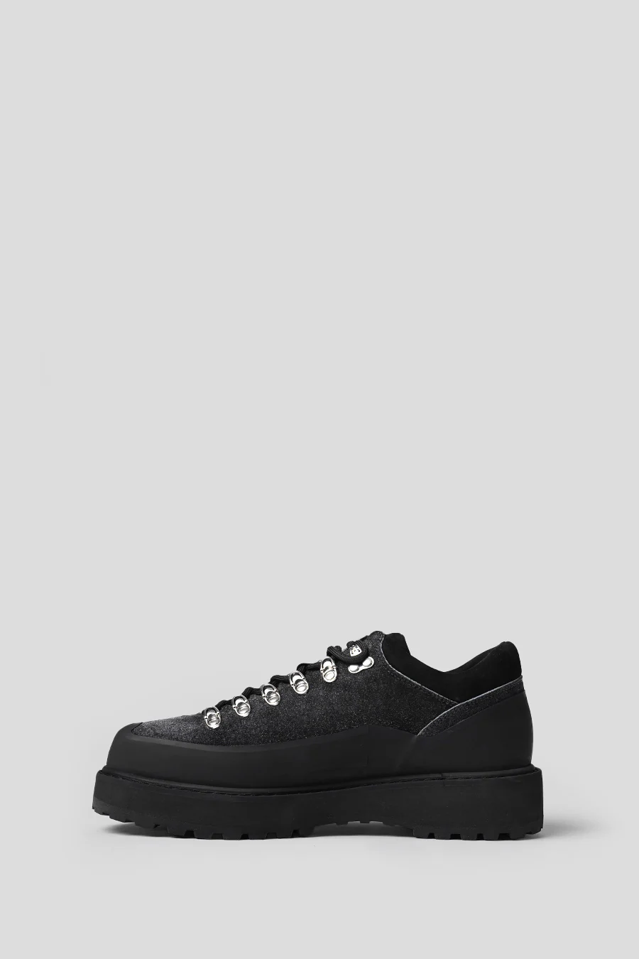 CHAUSSURES CORNARO GOMMA SUEDE NOIR DÉLAVÉ - Image 3
