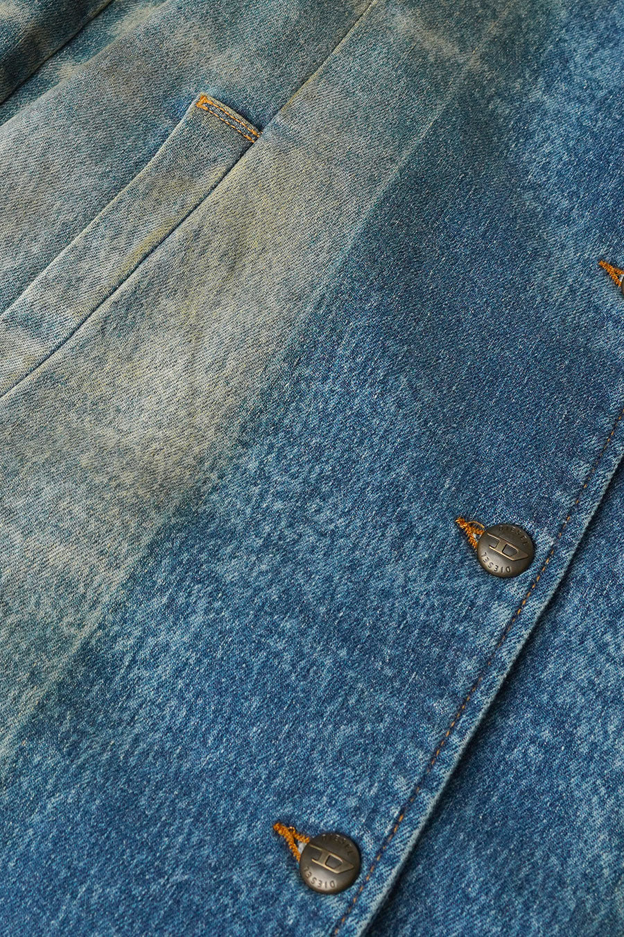 MANTEAU EN JEAN DE L'AMOUR FSF BLEU - Image 3