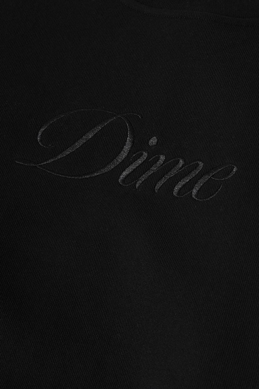 CREWNECK CURSIVE LOGO NOIR - Image 2