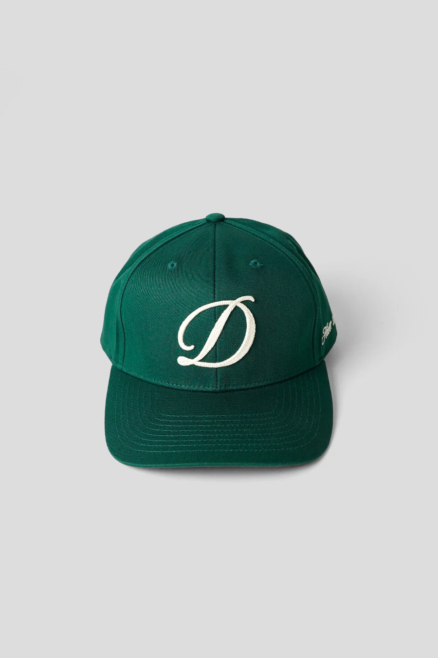 CASQUETTE CURSIVE D FULL FIT VERT FORET