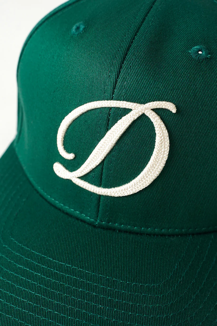 CASQUETTE CURSIVE D FULL FIT VERT FORET - Image 2