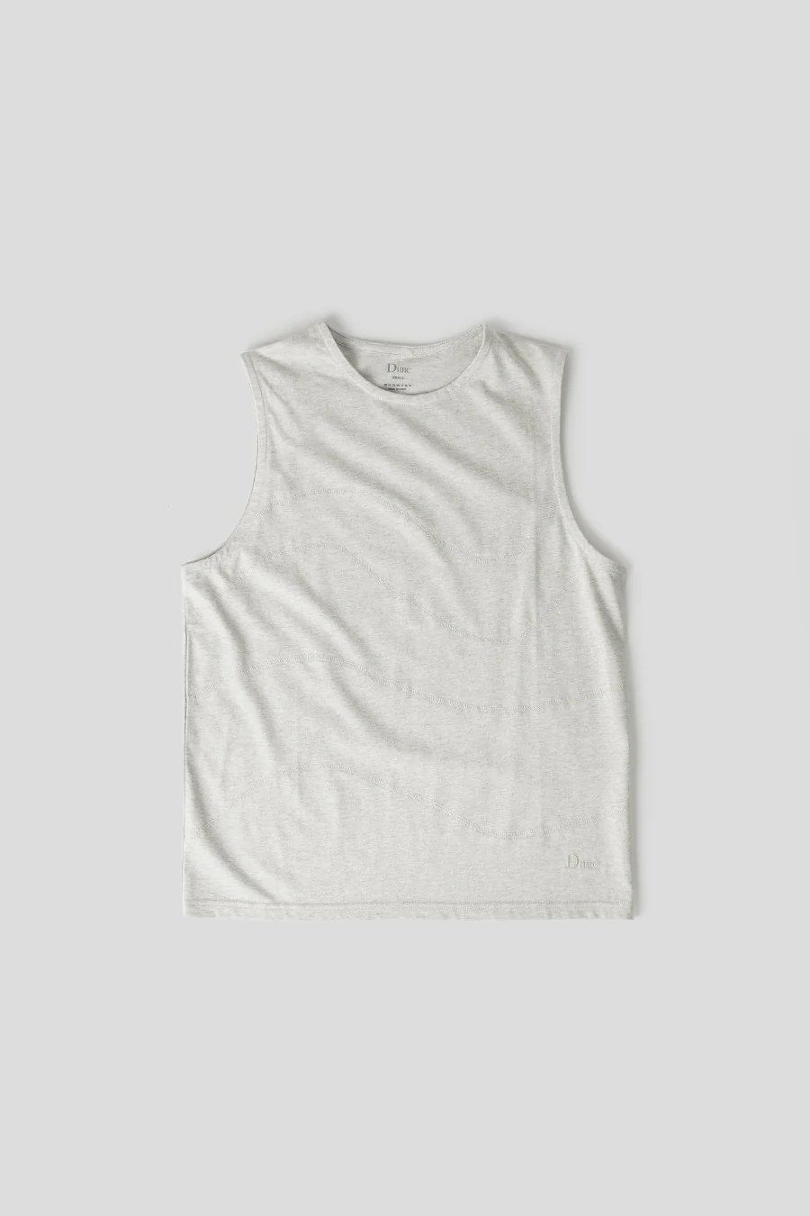 T-SHIRT SANS MANCHE WAVE GRIS