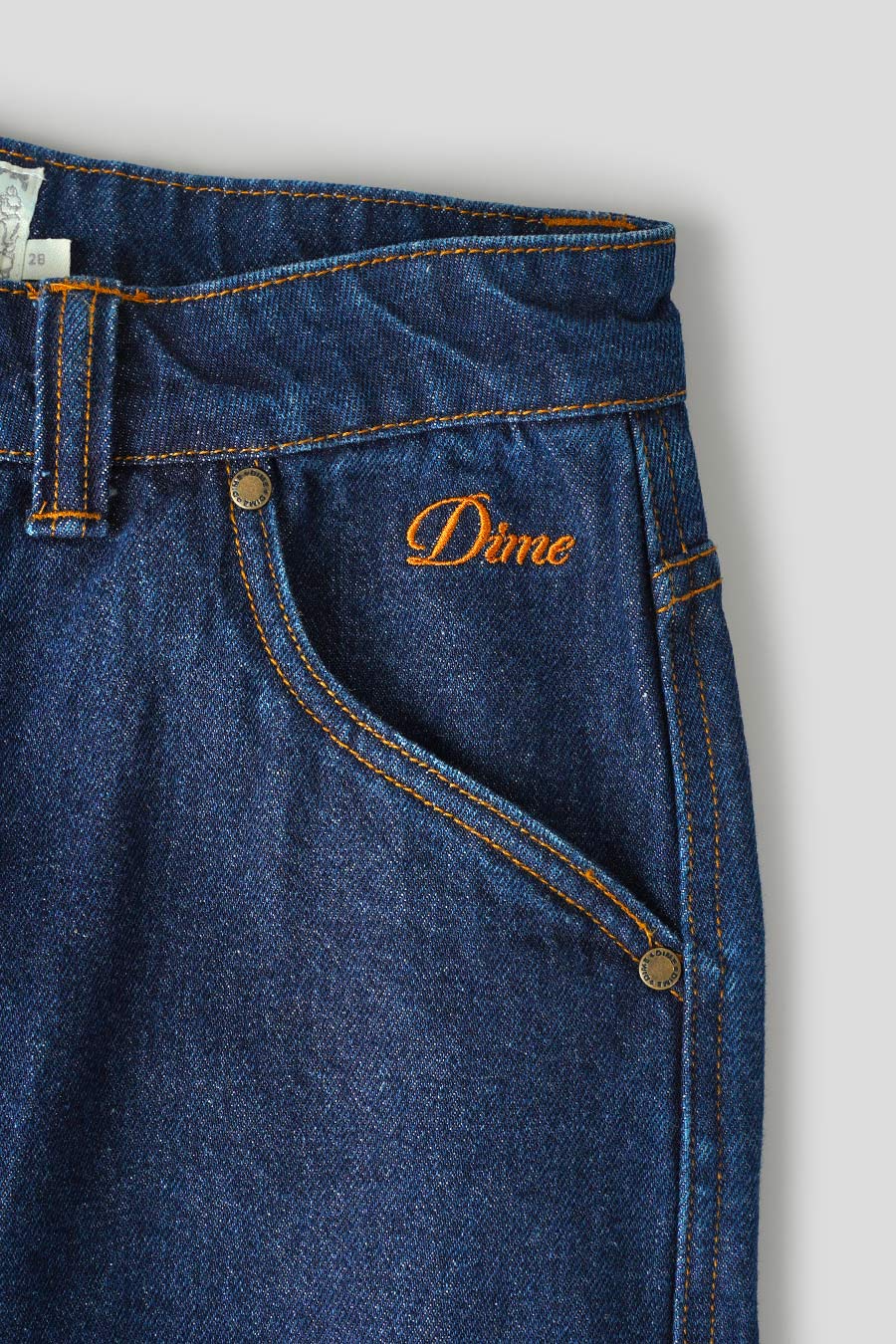 SHORT CLASSIC DENIM INDIGO - Image 2