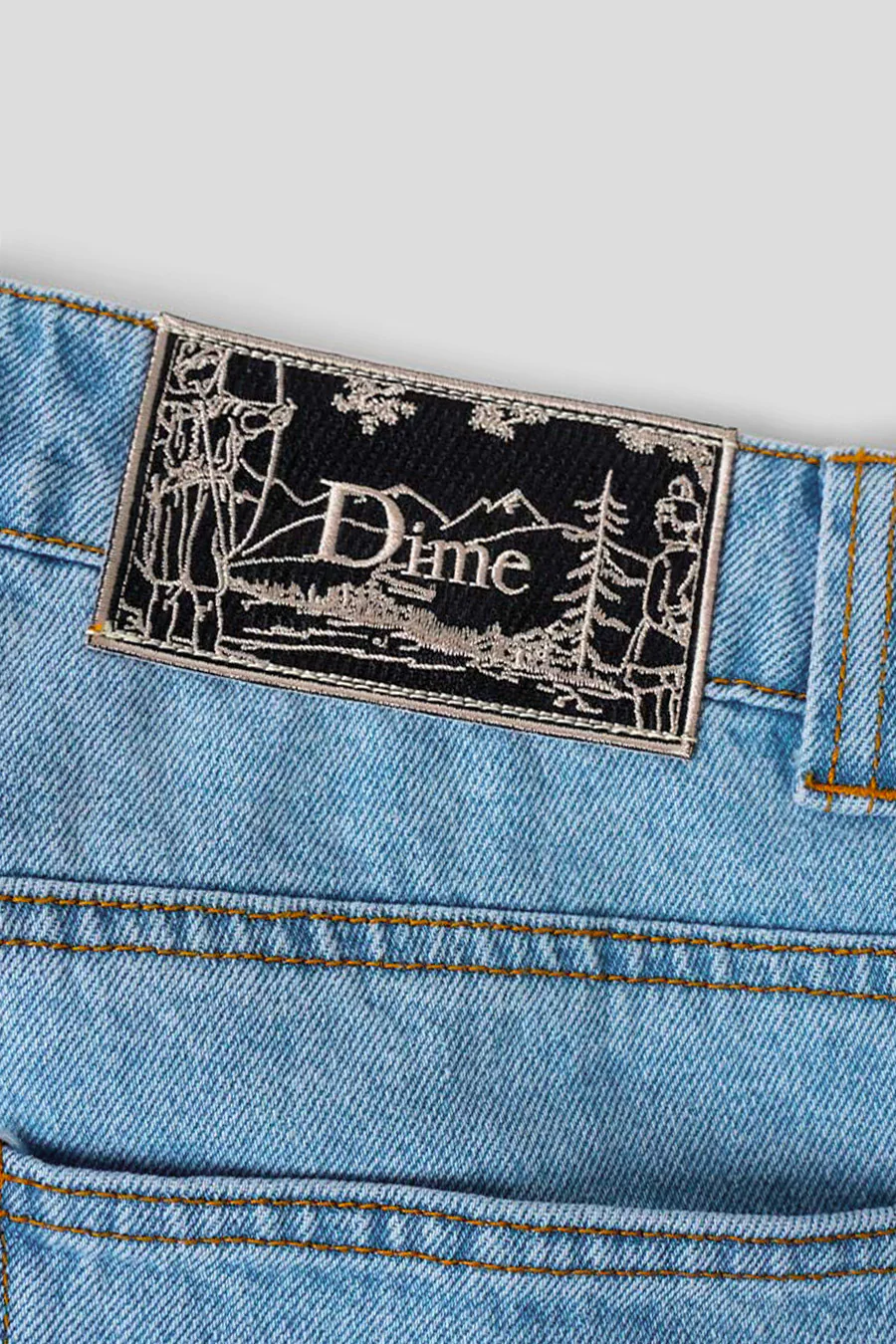 SHORT CARPENTER DENIM BLEU CLAIR - Image 4