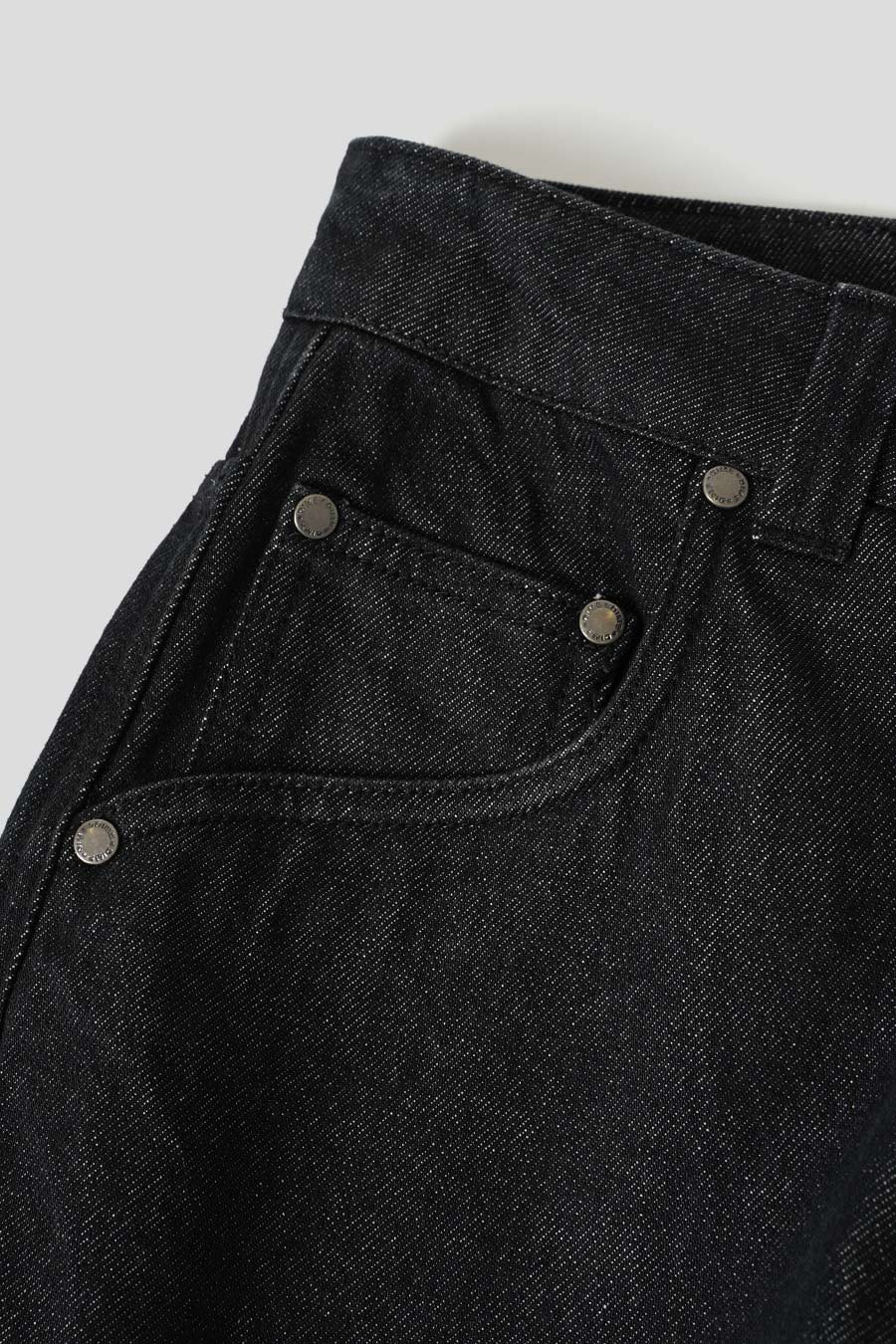 JEAN CLASSIC BAGGY DENIM NOIR DÉLAVÉ - Image 2