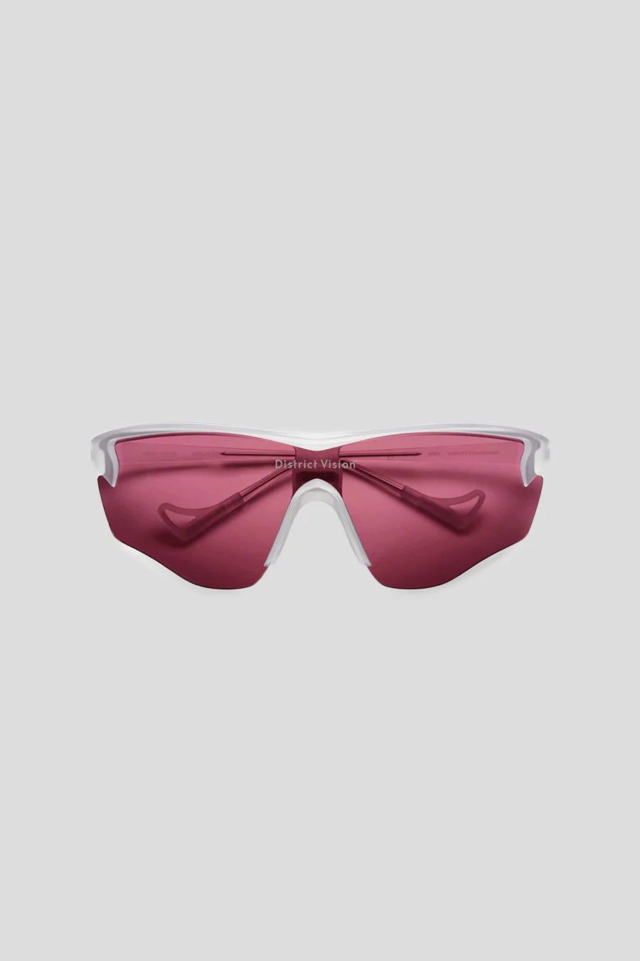 LUNETTES DE SOLEIL JUNYA RACER CLEAR D+ BLACK ROSE