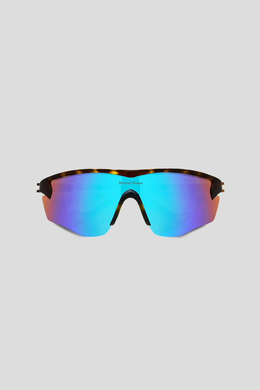 LUNETTES DE SOLEIL JUNYA RACER TORTOISE BLUE MIRROR