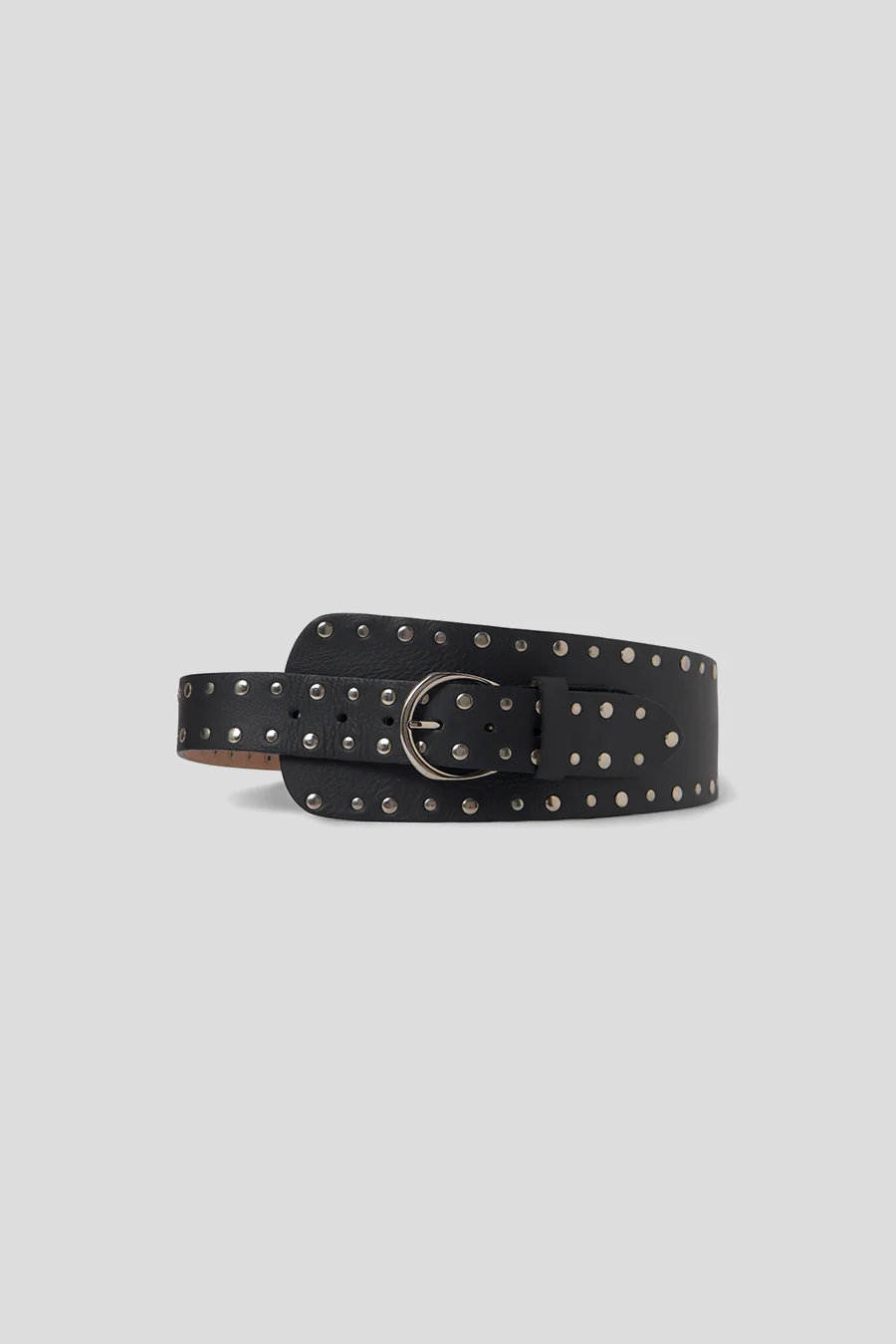CEINTURE EN CUIR CASILDA NOIRE