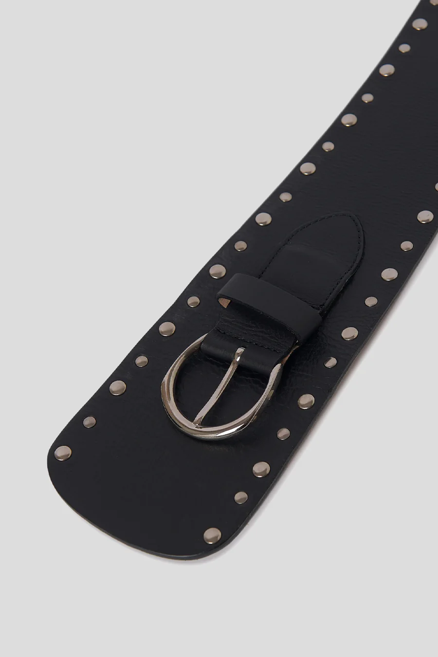 CEINTURE EN CUIR CASILDA NOIRE - Image 3
