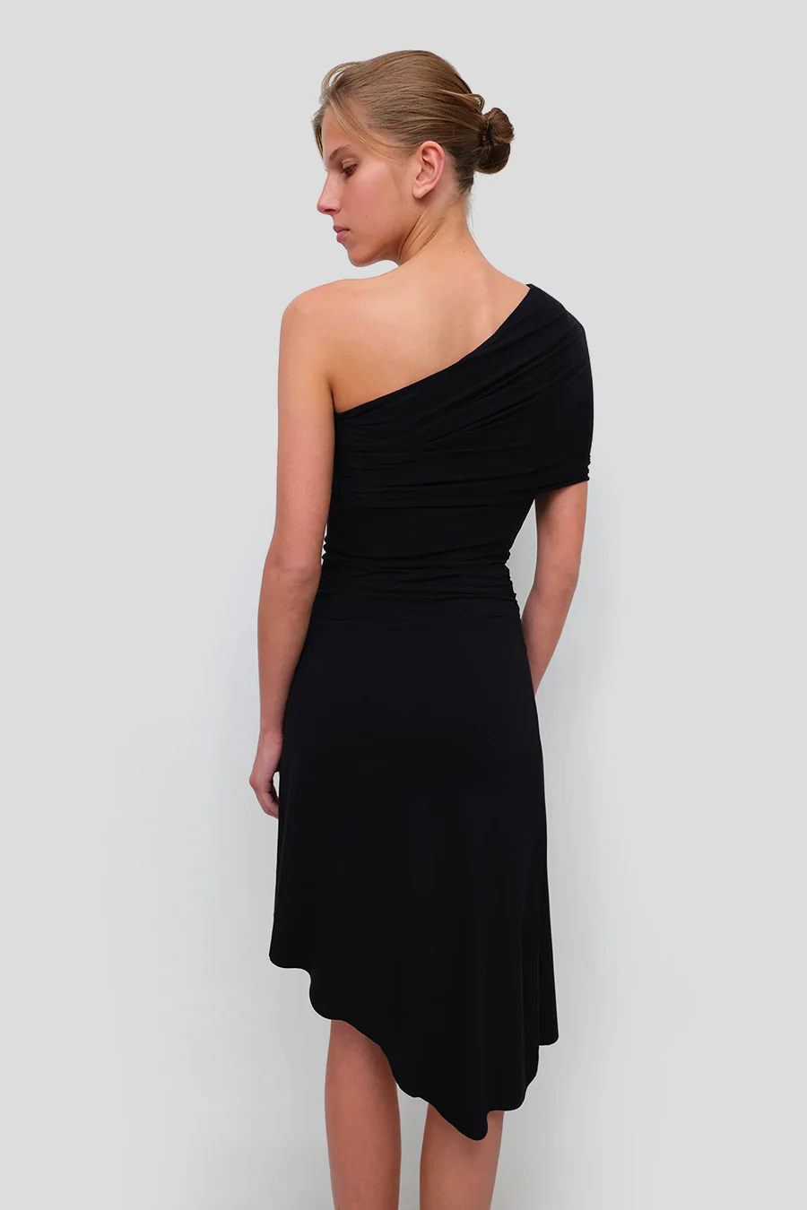 ROBE LUCIA MIDI NOIRE - Image 5