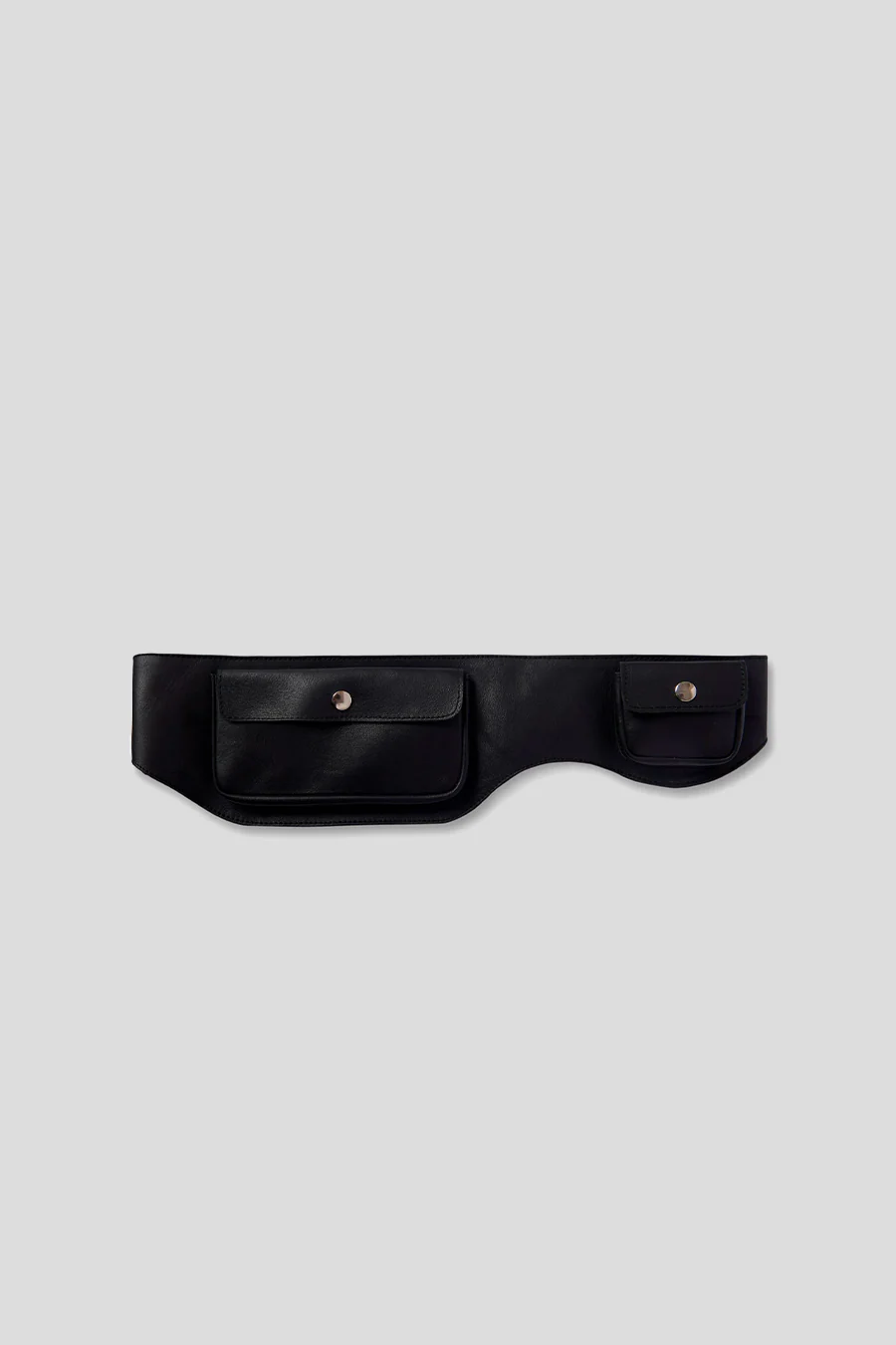 CEINTURE EN CUIR RINO NOIRE