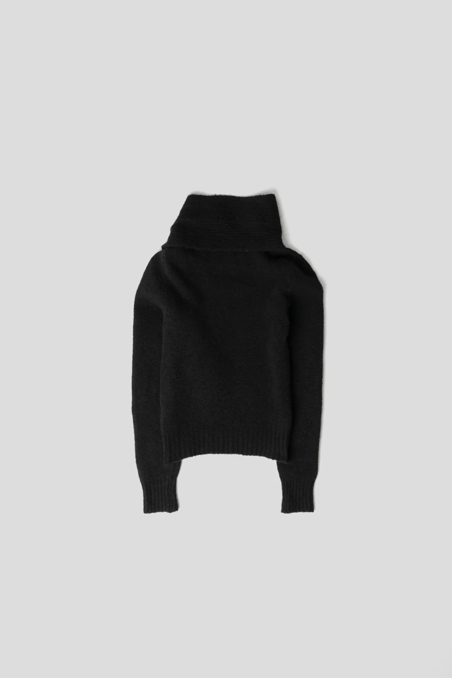 PULL ÉCHARPE NOIR - Image 3