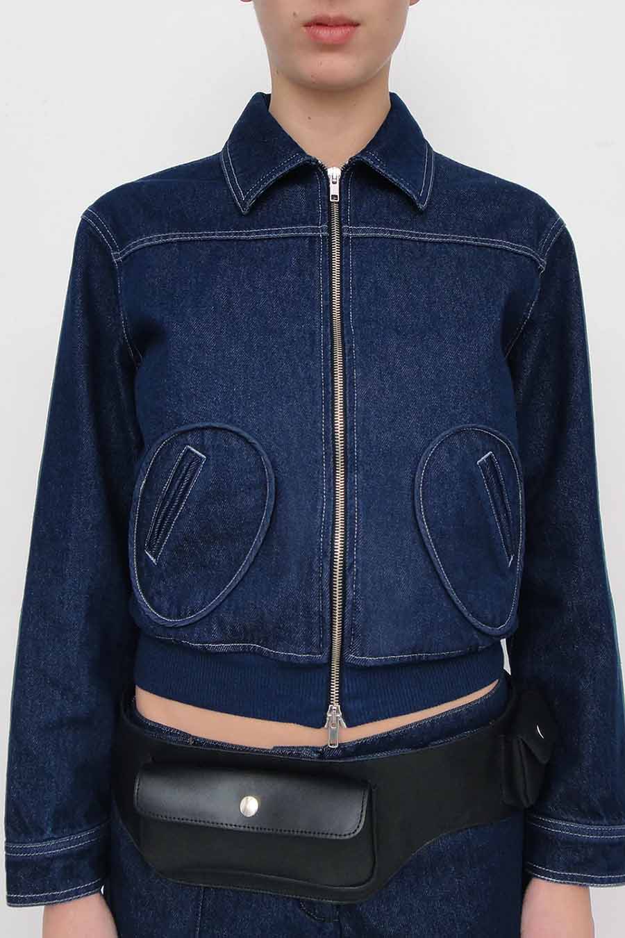 VESTE OAHU EN JEAN BLEU - Image 2