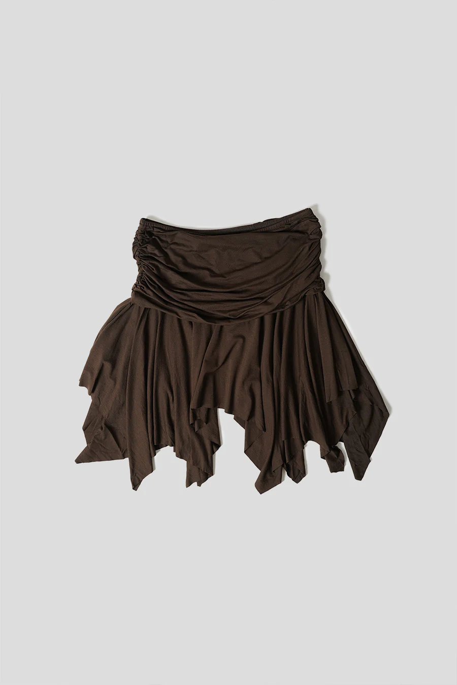 JUPE DISCO MARRON
