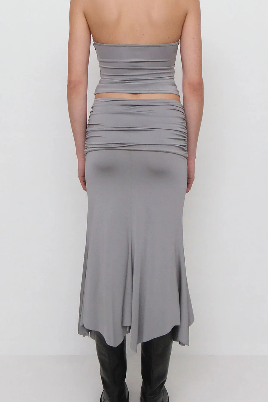 JUPE GILDA GRISE - Image 4
