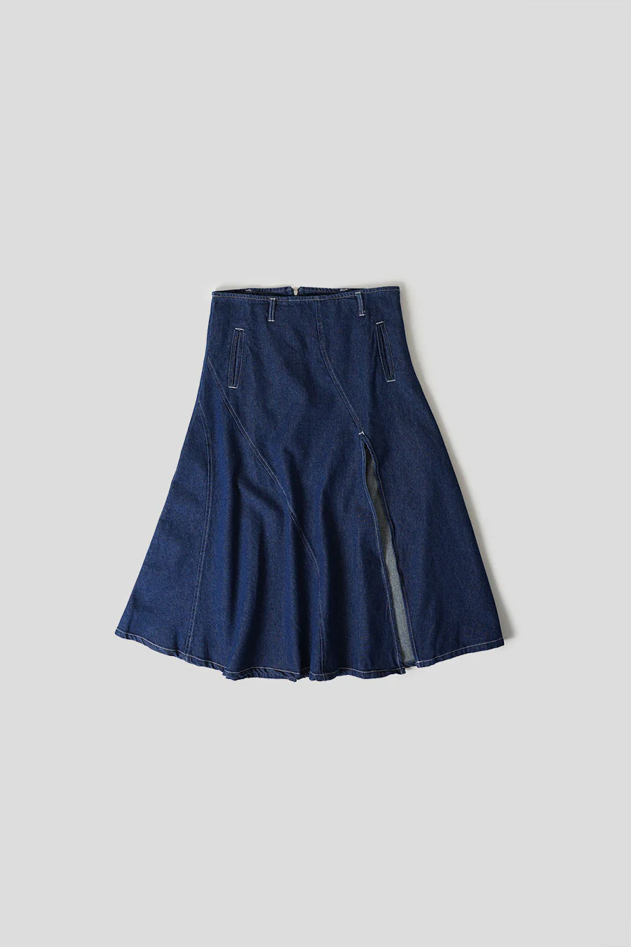 JUPE OAHU EN JEAN BLEU MARINE - Image 2