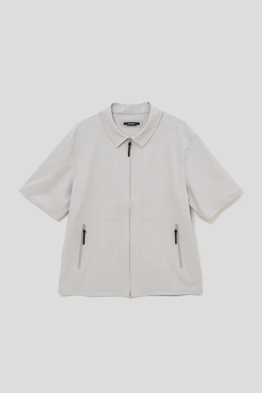 CHEMISE TECHNICAL SHORT SLEEVE GRIS CLAIR