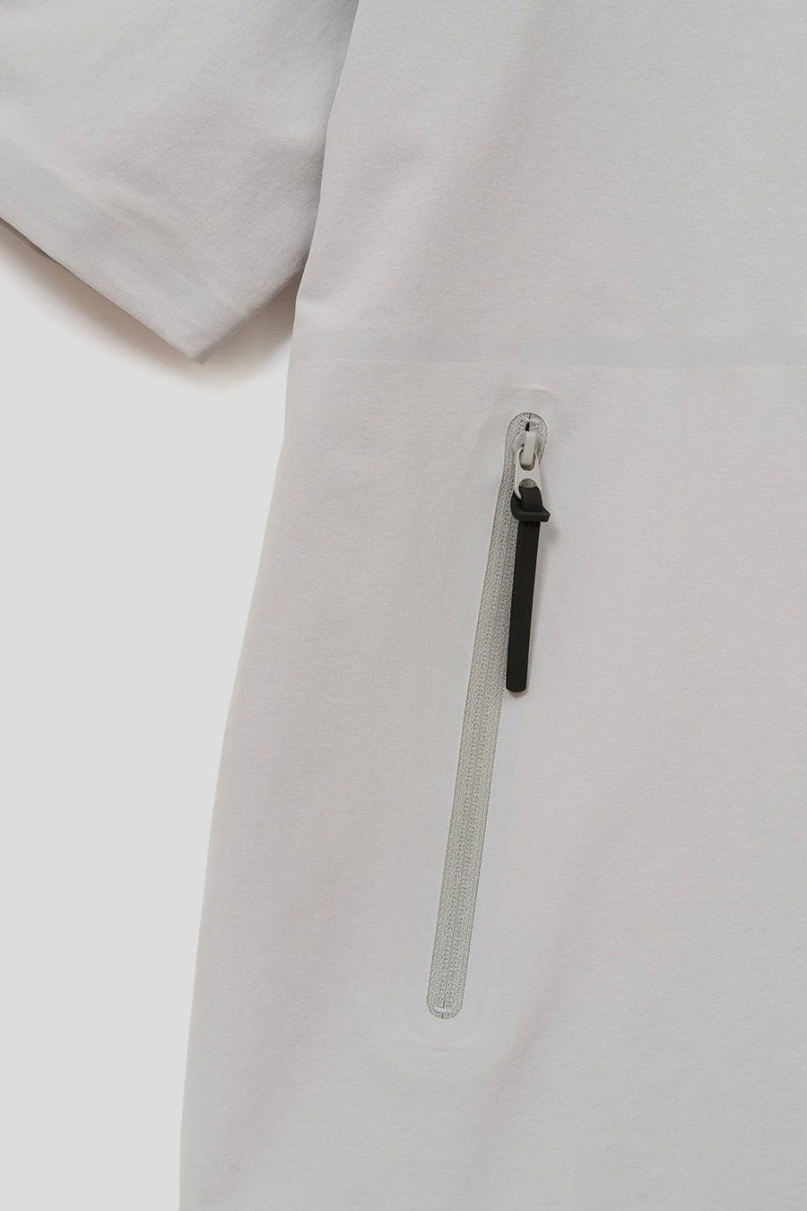 CHEMISE TECHNICAL SHORT SLEEVE GRIS CLAIR - Image 5