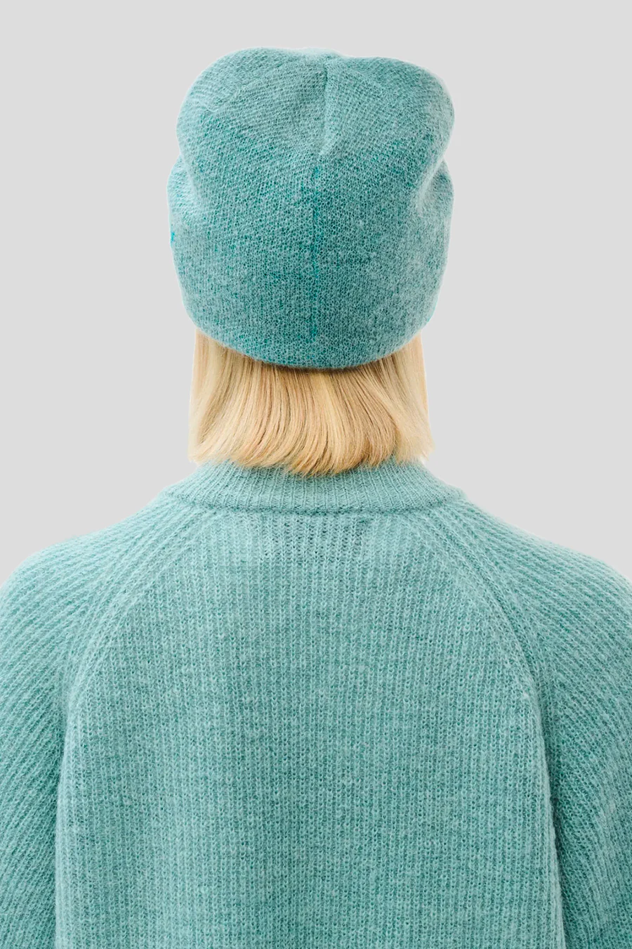 BONNET MASCOTTE TURQUOISE - Image 4