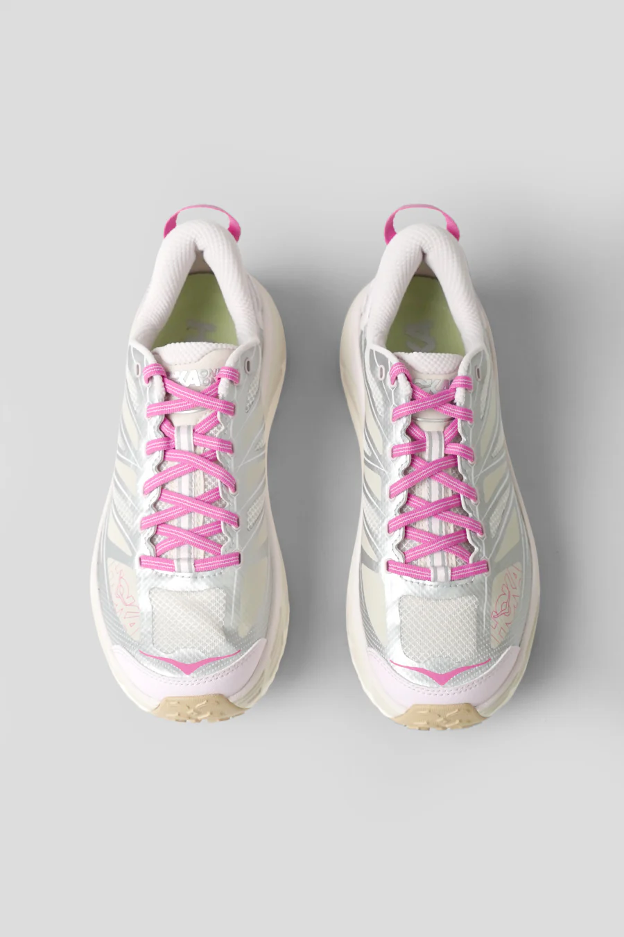 SNEAKERS MAFATE SPEED 2 SILVER ET LILAC CREAM - Image 5