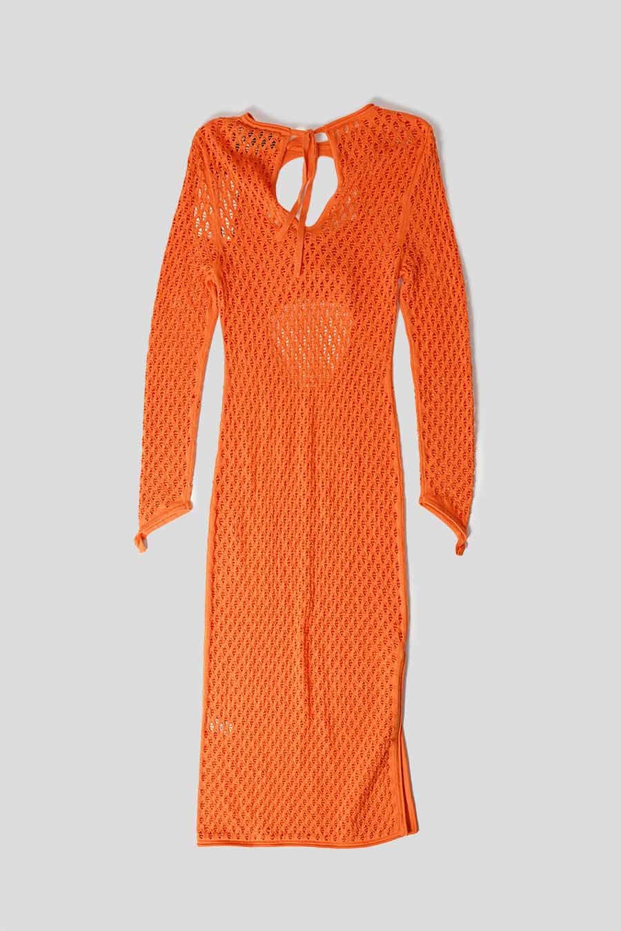 ROBE CAPTURE TRICOT ORANGE - Image 3