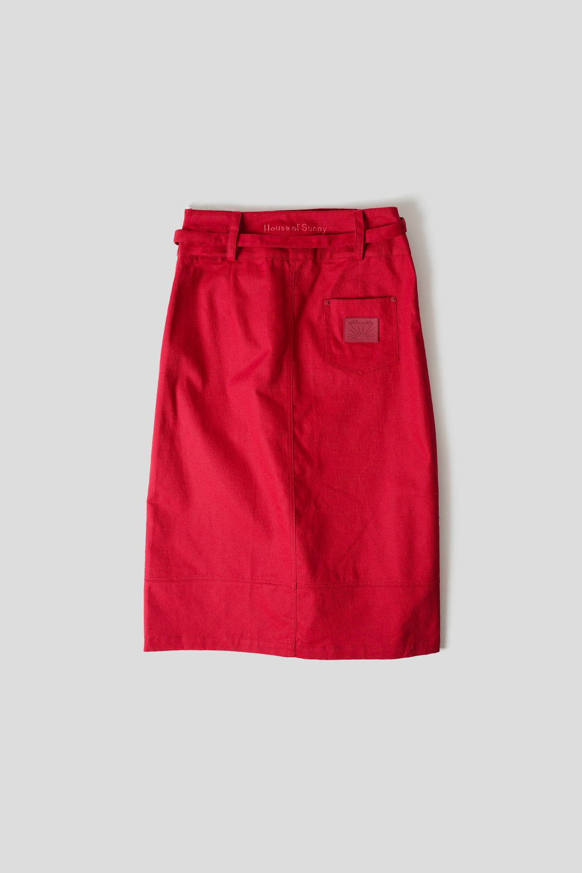JUPE LOW RIDER WRAP ROUGE - Image 3