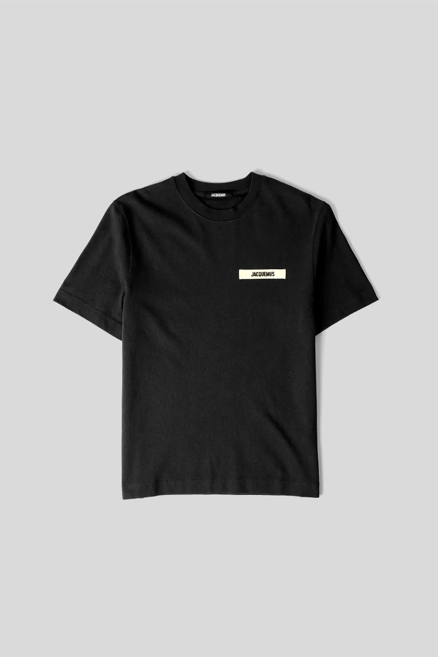 LE T-SHIRT GROS GRAIN NOIR