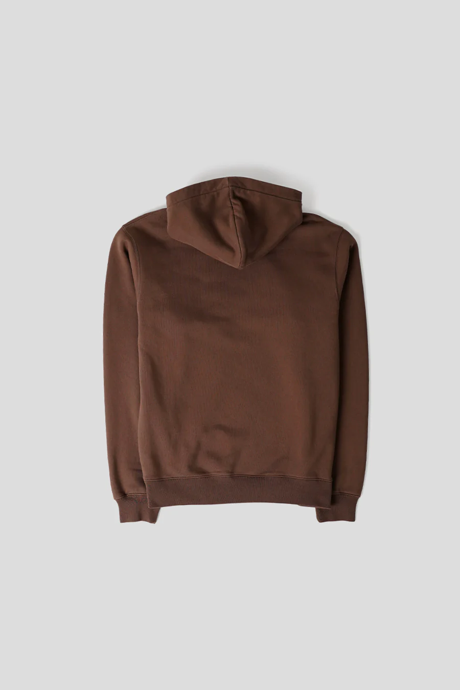 LE HOODIE GROS GRAIN MARRON FONCÉ - Image 3