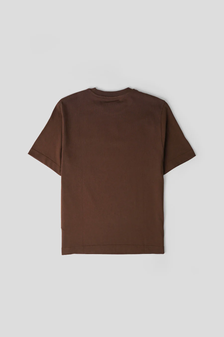 LE T-SHIRT GROS GRAIN MARRON FONCÉ - Image 3