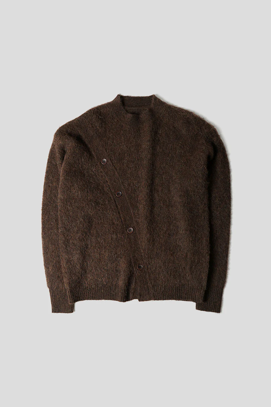 LE CARDIGAN PAU MARRON FONCÉ