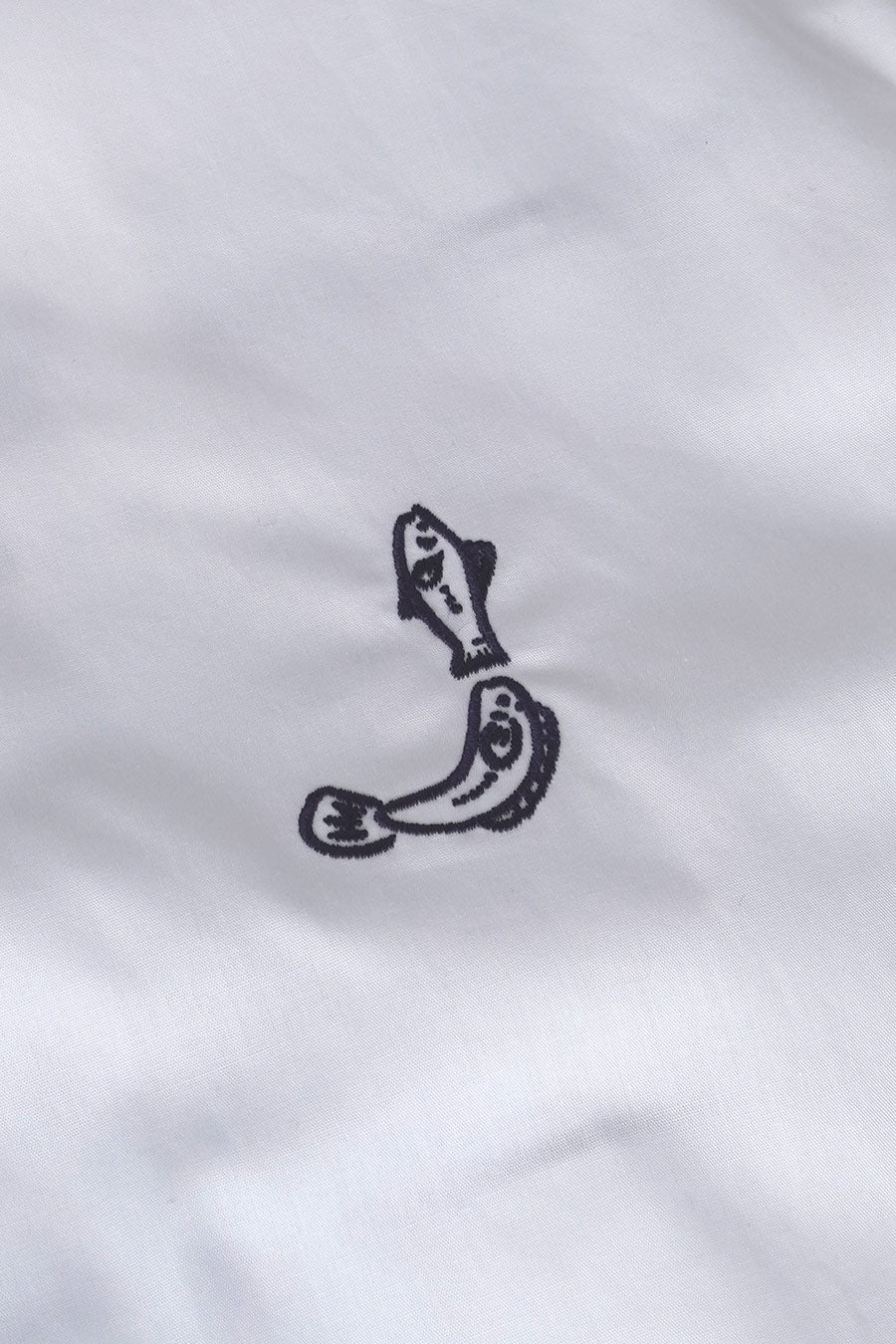 LA CHEMISE SIMON FISHERMAN BLANCHE - Image 2