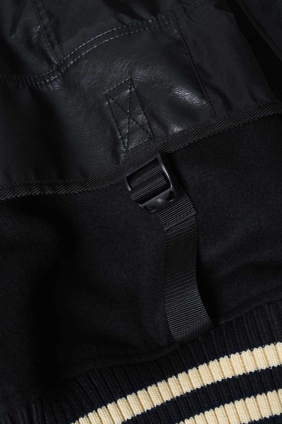 VESTE EN LAINE NOIRE - Image 5