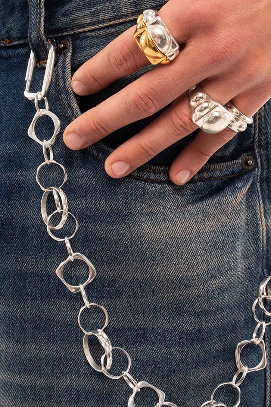BAGUE Best Of Both Worlds OR ET ARGENT - Image 2