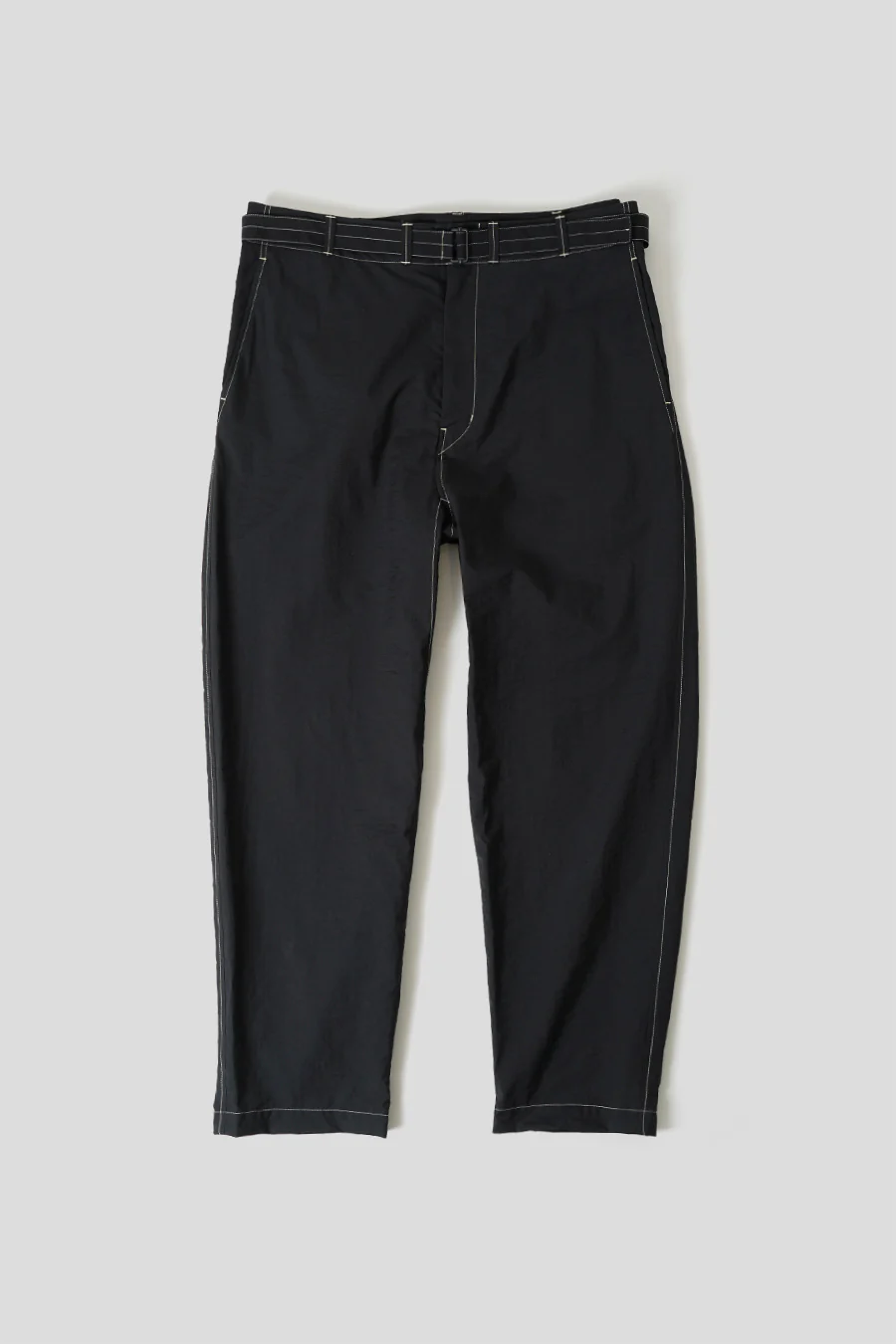 PANTALON CAROTTE CEINTURÉ NOIR