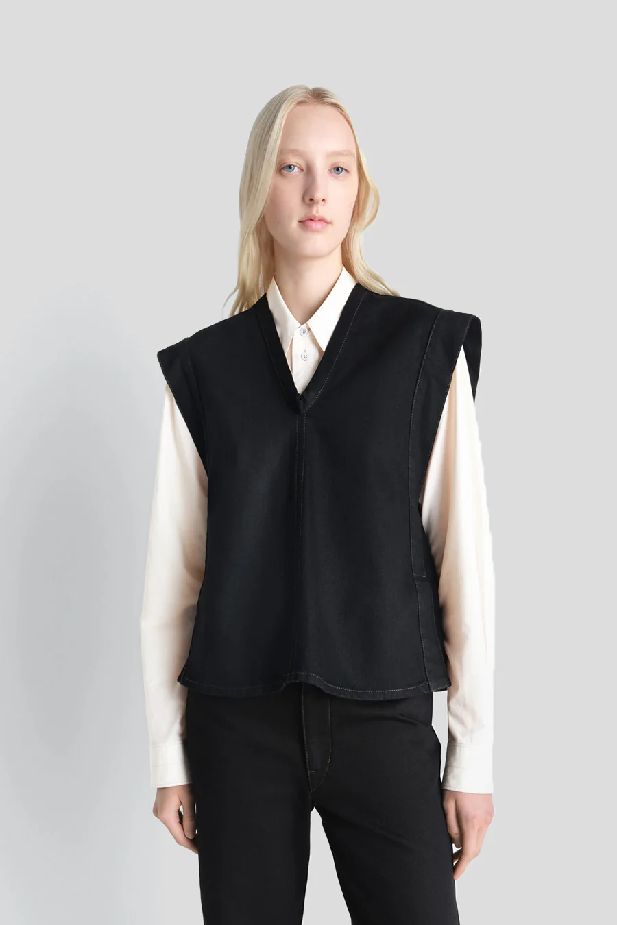 TOP CHASUBLE NOIR - Image 2
