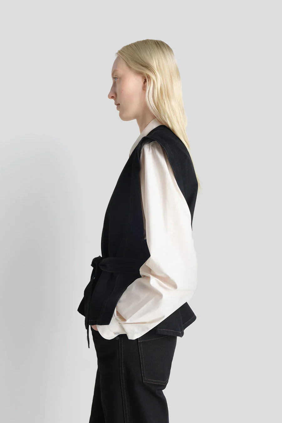 TOP CHASUBLE NOIR - Image 3