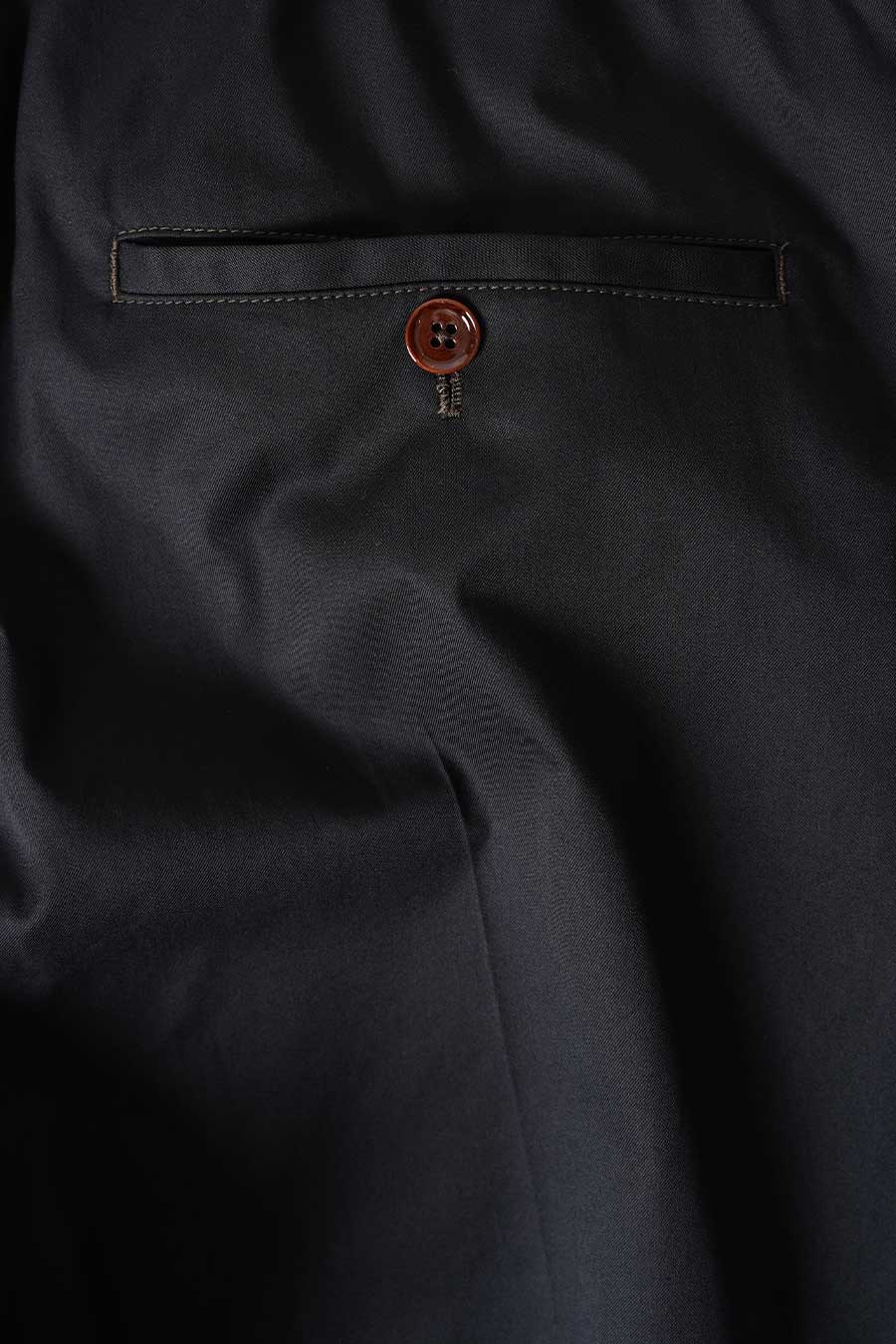 PANTALON EASY PLEATED NOIR - Image 4
