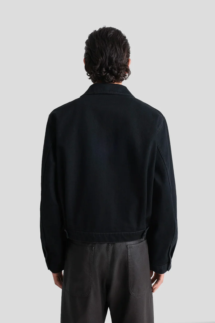 VESTE TRUCKER NOIRE - Image 3