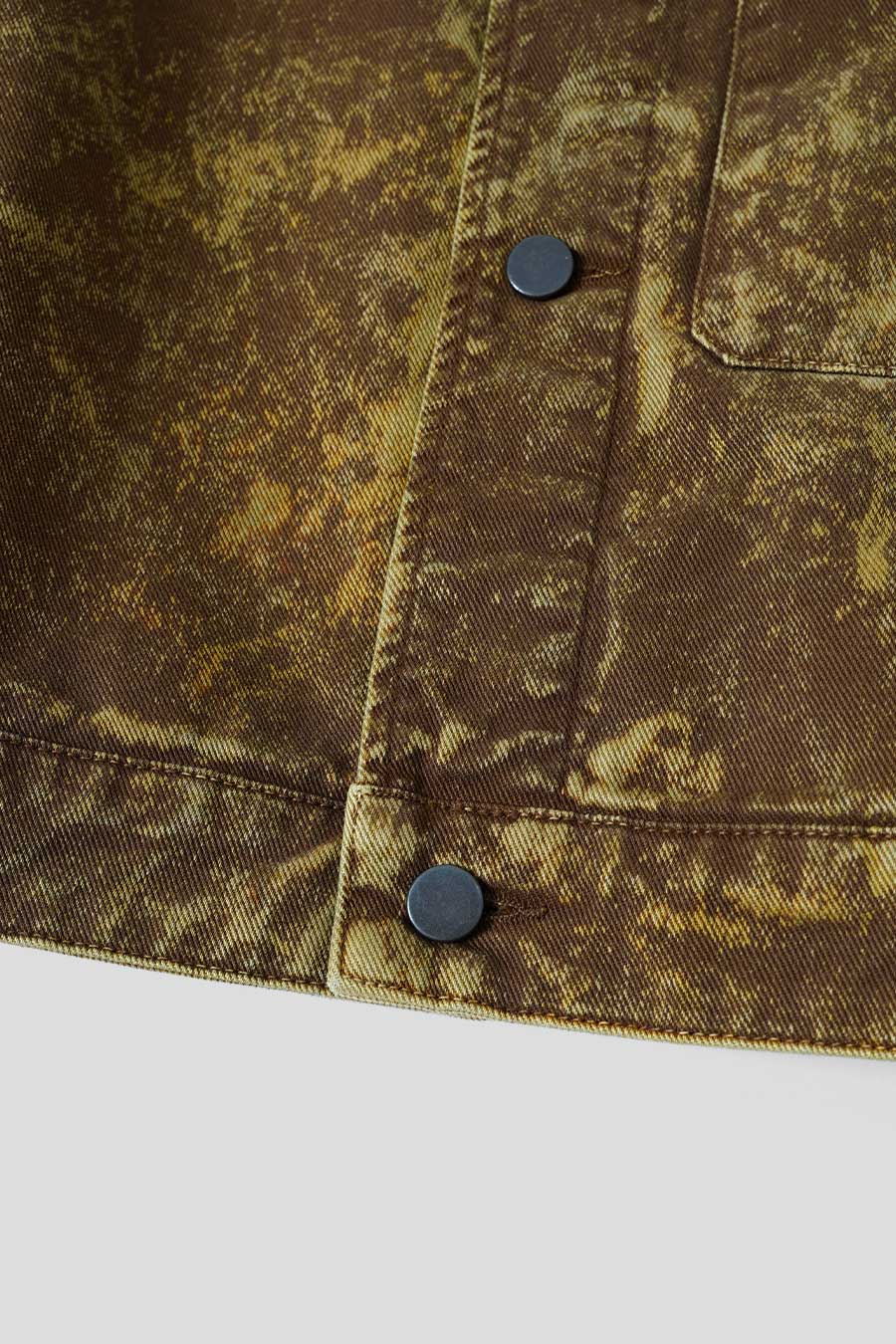 VESTE TRUCKER BOXY BRONZE - Image 3
